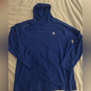 Peter Millar Navy SPF Hoodie, Golf Harbor, FL